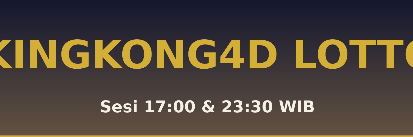 Kingkong4D Lotto Pauh Duo